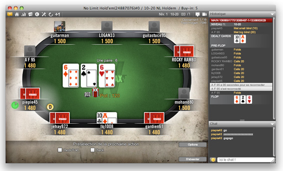 table pokerstars mac