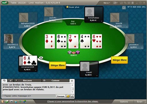 pmu poker