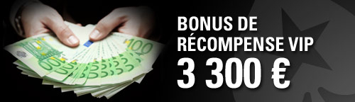 cashback 3300 euros pokerstars