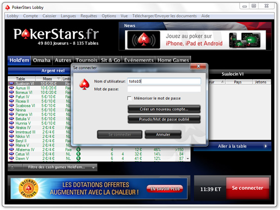 install pokerstars net