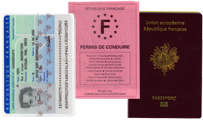 validation rib carte identité passeport