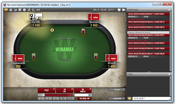 table poker bruel winamax